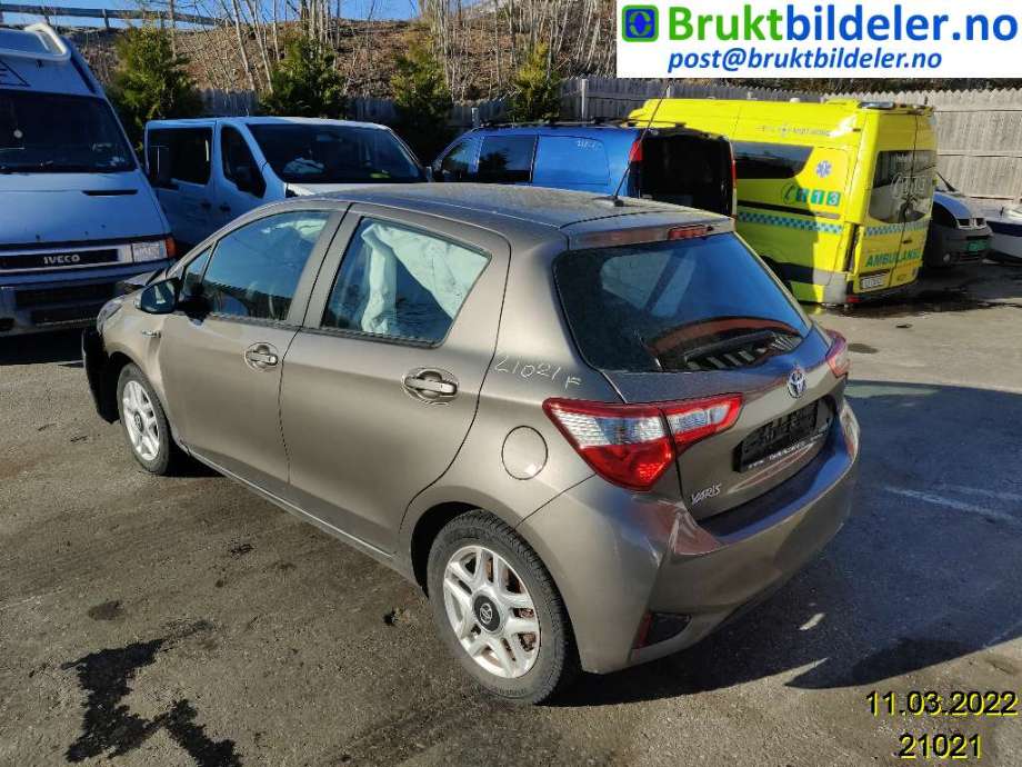 Toyota Yaris 2014-2020 (Type III, Fase 2) , Motorkode: 1NZ-FXE, Girkassekode: 