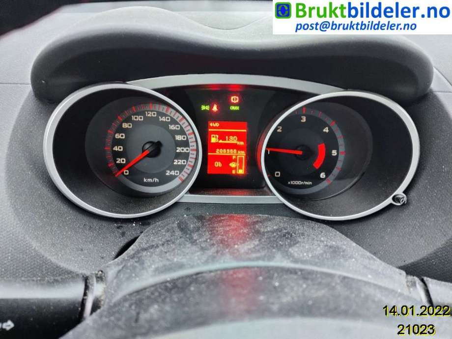 Mitsubishi Outlander 2007-2010 (Type II, Fase 1) , Motorkode: BSY, Girkassekode: 