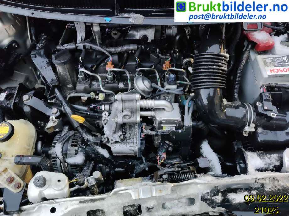 Toyota Yaris 2009-2011 (Type II, Fase 2) , Motorkode: 1ND-TV, Girkassekode: 