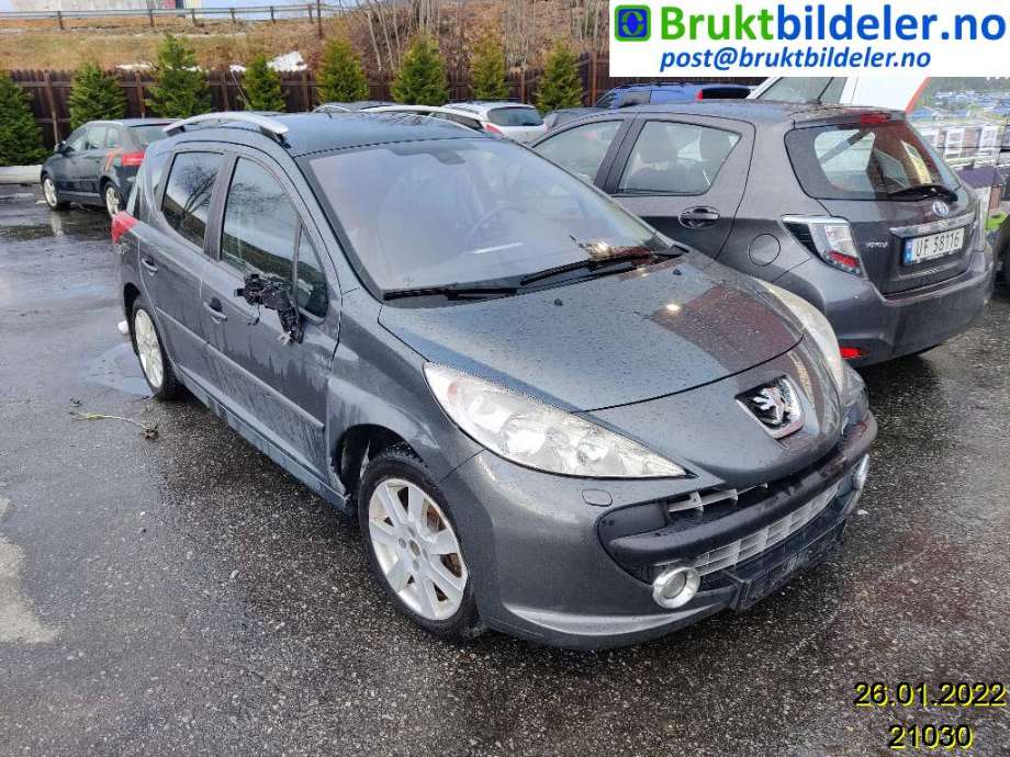 Peugeot 207 2006-2012 , Motorkode: 9HY;9HZ, Girkassekode: 