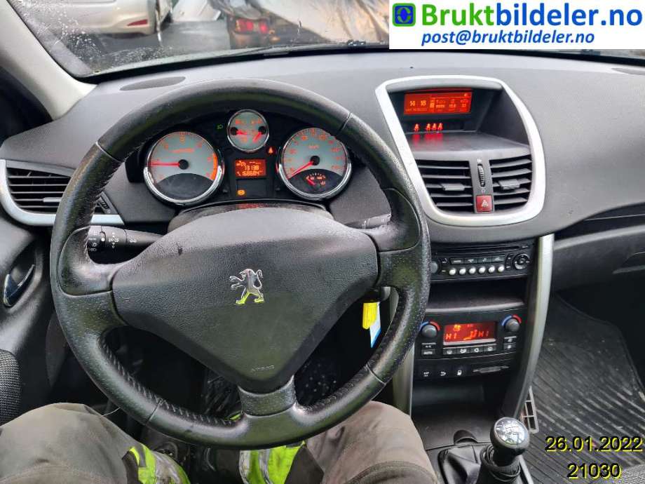 Peugeot 207 2006-2012 , Motorkode: 9HY;9HZ, Girkassekode: 