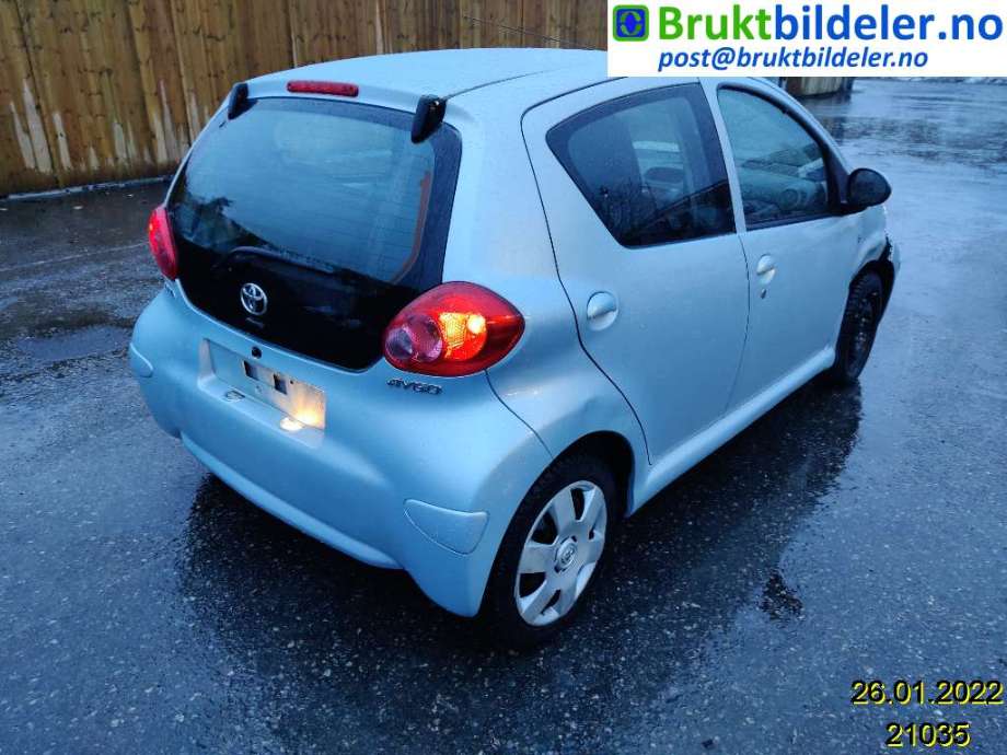 Toyota Aygo 2005-2014 (Type I) , Motorkode: 1KR-FE, Girkassekode: 