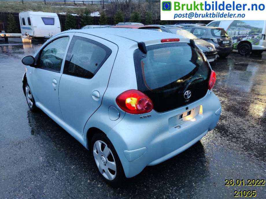 Toyota Aygo 2005-2014 (Type I) , Motorkode: 1KR-FE, Girkassekode: 