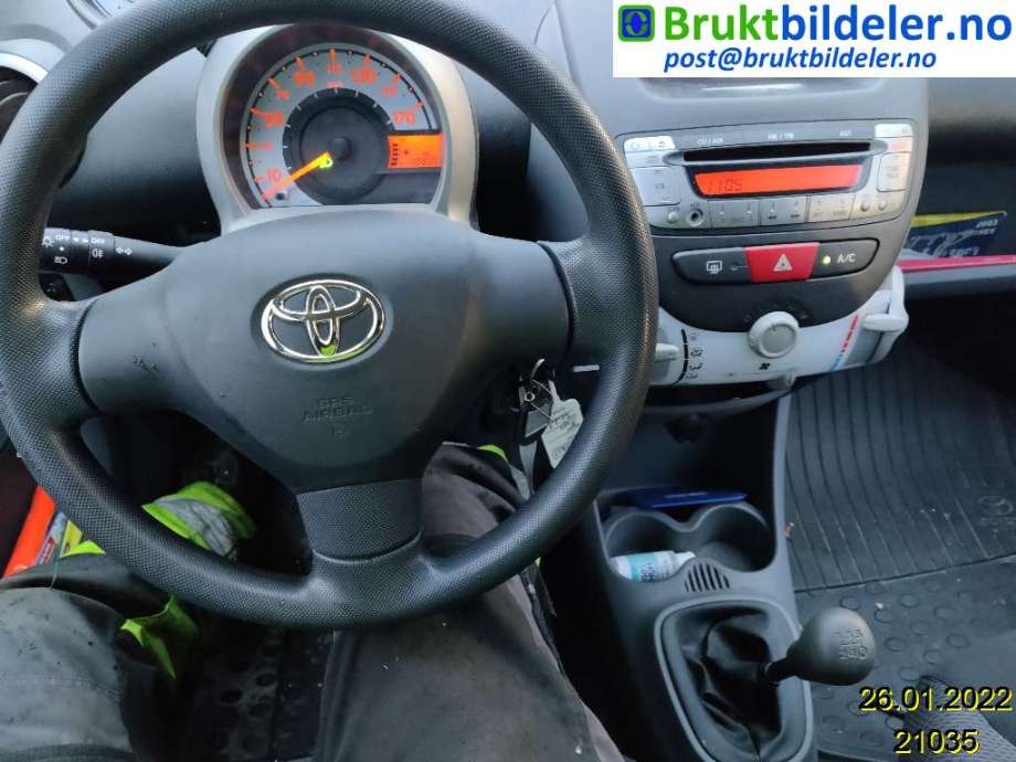 Toyota Aygo 2005-2014 (Type I) , Motorkode: 1KR-FE, Girkassekode: 