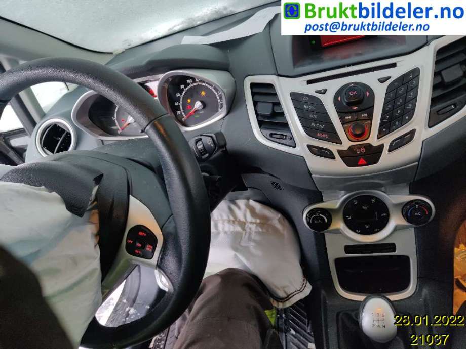 Ford Fiesta 2008-2012 (Type VI, Fase 1) , Motorkode: KVJA, Girkassekode: 