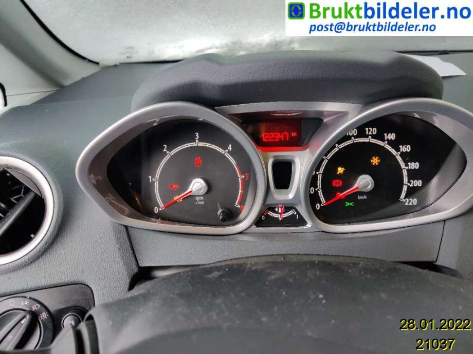 Ford Fiesta 2008-2012 (Type VI, Fase 1) , Motorkode: KVJA, Girkassekode: 