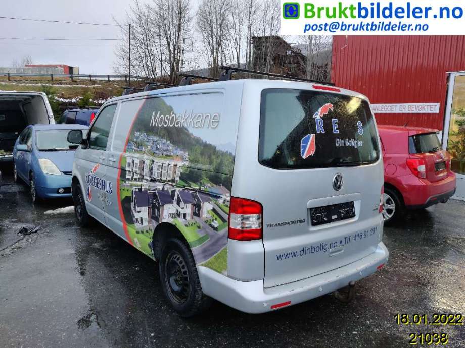 VW Transporter / Caravelle 2009-2015 (Fase 2) (T5) (T5), Motorkode: CAAC;CCHA, Girkassekode: 