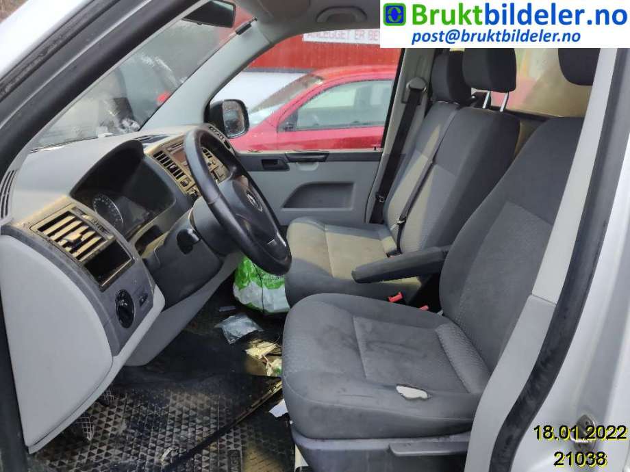 VW Transporter / Caravelle 2009-2015 (Fase 2) (T5) (T5), Motorkode: CAAC;CCHA, Girkassekode: 