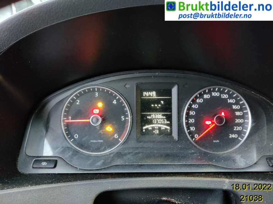 VW Transporter / Caravelle 2009-2015 (Fase 2) (T5) (T5), Motorkode: CAAC;CCHA, Girkassekode: 