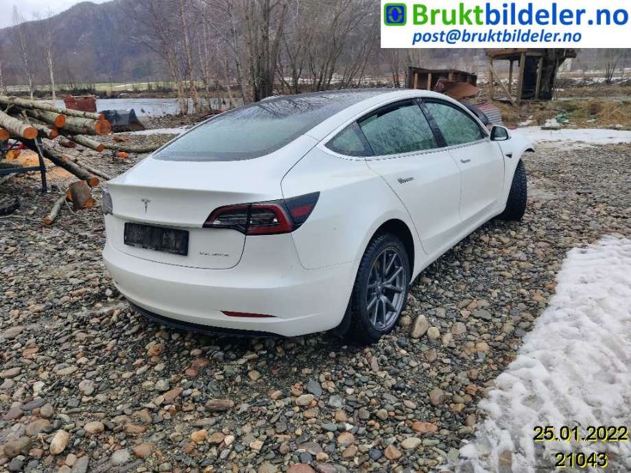 Tesla Model 3 2018-2023 (Fase 1) , Motorkode: 3D3, Girkassekode: 