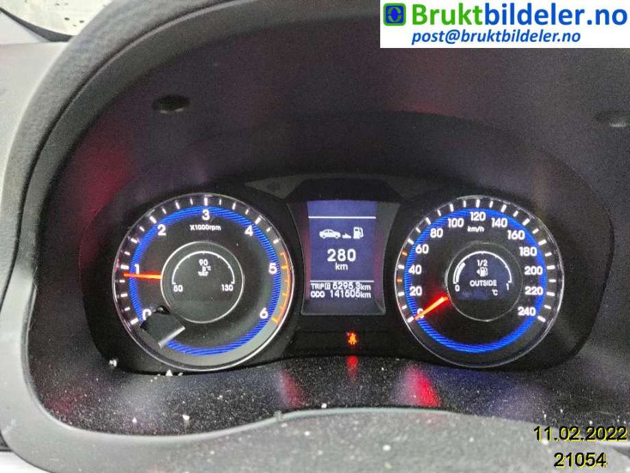 Hyundai i40 2012-2017 , Motorkode: D4FD, Girkassekode: 