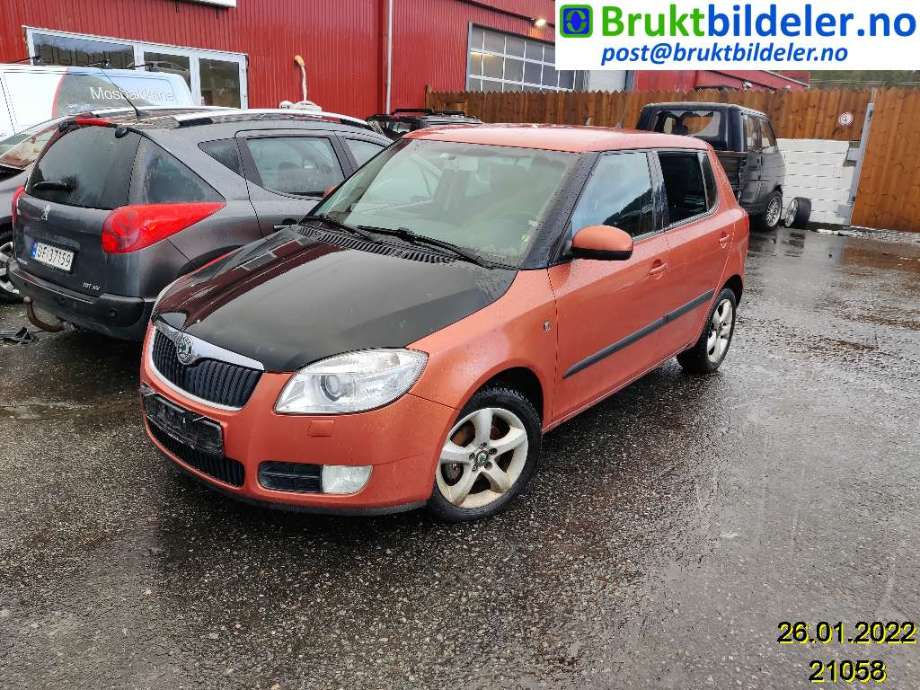 Škoda Fabia 2007-2010 (Type II, Fase 1) , Motorkode: BMS;BNV, Girkassekode: 