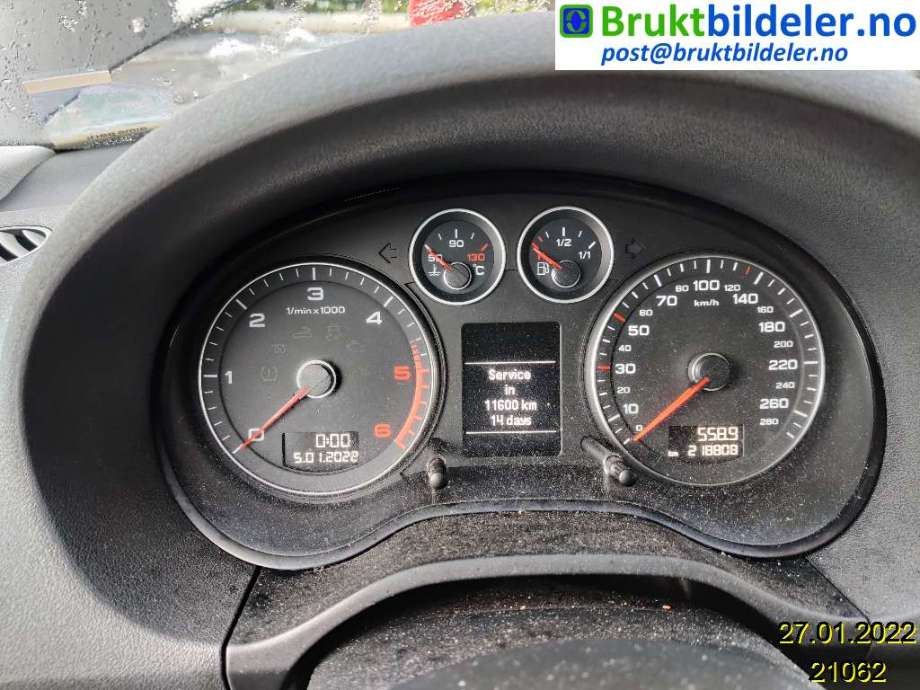 Audi A3 2009-2012 (Type II, Fase 2) , Motorkode: CAYC, Girkassekode: 
