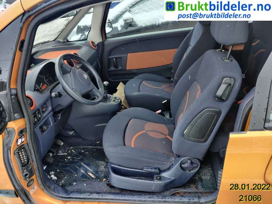 Peugeot 1007 2004-->> , Motorkode: 8HZ, Girkassekode: 