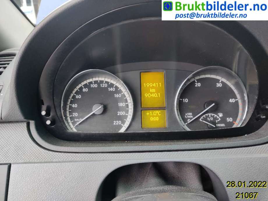 Mercedes Vito/Viano 2004-2010 (Fase 1) (W639) (W639), Motorkode: OM646.982, Girkassekode:
