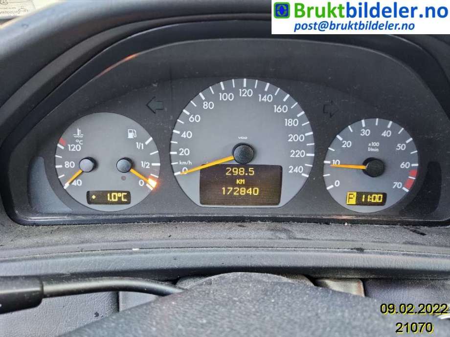 Mercedes CLK 1997-2002 (C208) (C208), Motorkode: M111.945, Girkassekode: