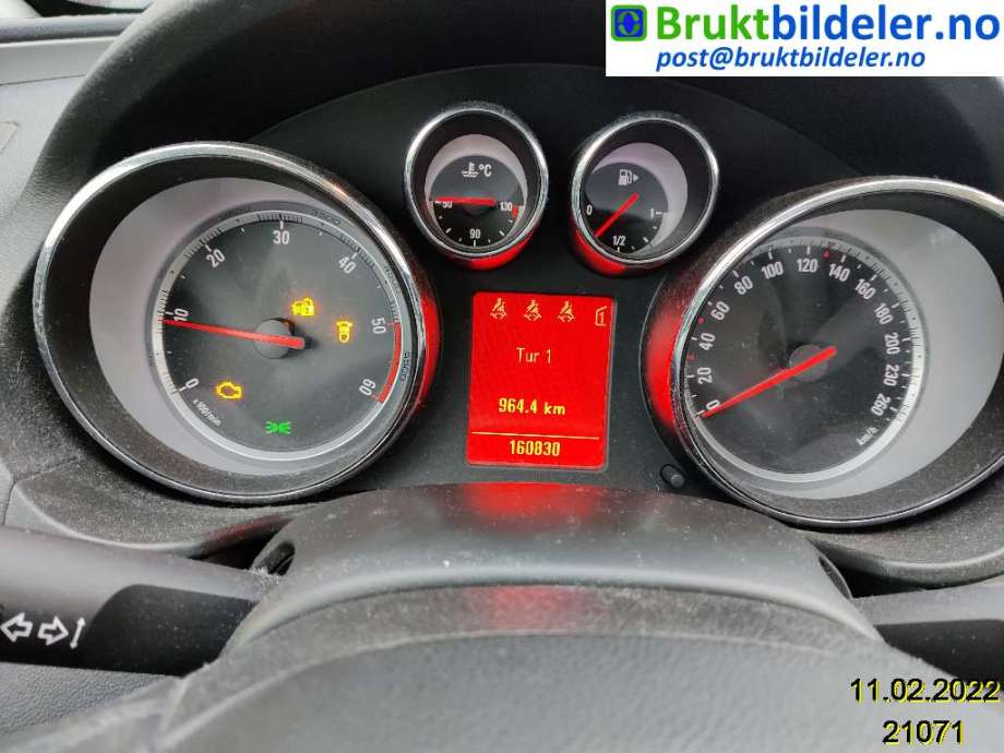 Opel Insignia A 2009-2014 , Motorkode: A20DTL, Girkassekode: 