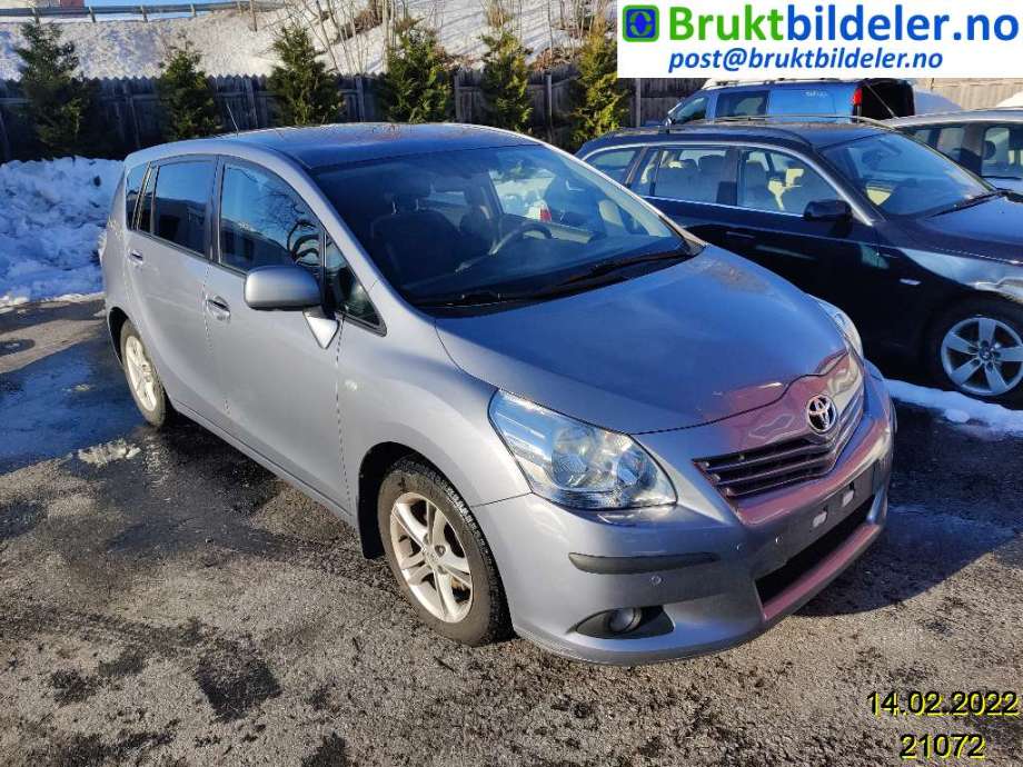 Toyota Verso 2009-2016 (Type III) , Motorkode: 2ZR-FAE, Girkassekode: 