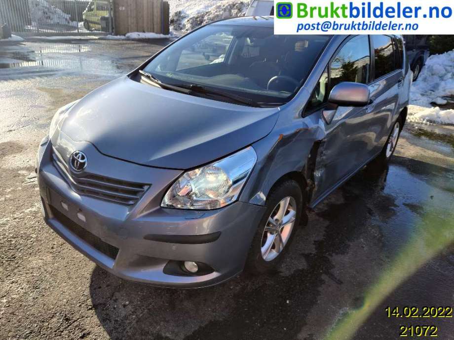 Toyota Verso 2009-2016 (Type III) , Motorkode: 2ZR-FAE, Girkassekode: 