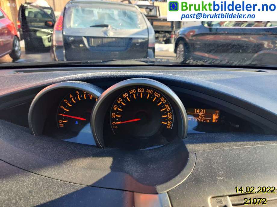Toyota Verso 2009-2016 (Type III) , Motorkode: 2ZR-FAE, Girkassekode: 