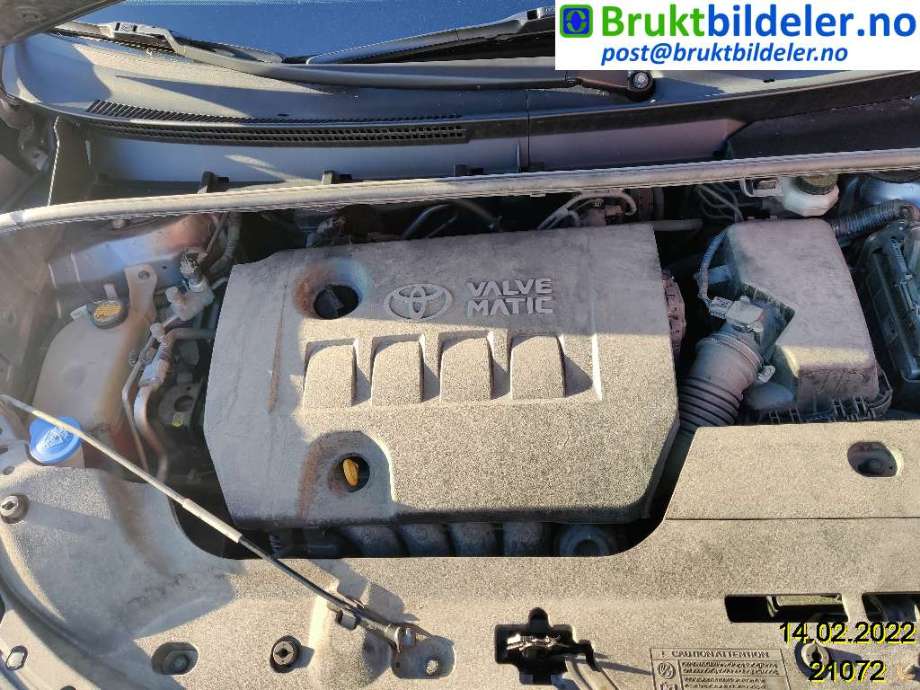 Toyota Verso 2009-2016 (Type III) , Motorkode: 2ZR-FAE, Girkassekode: 