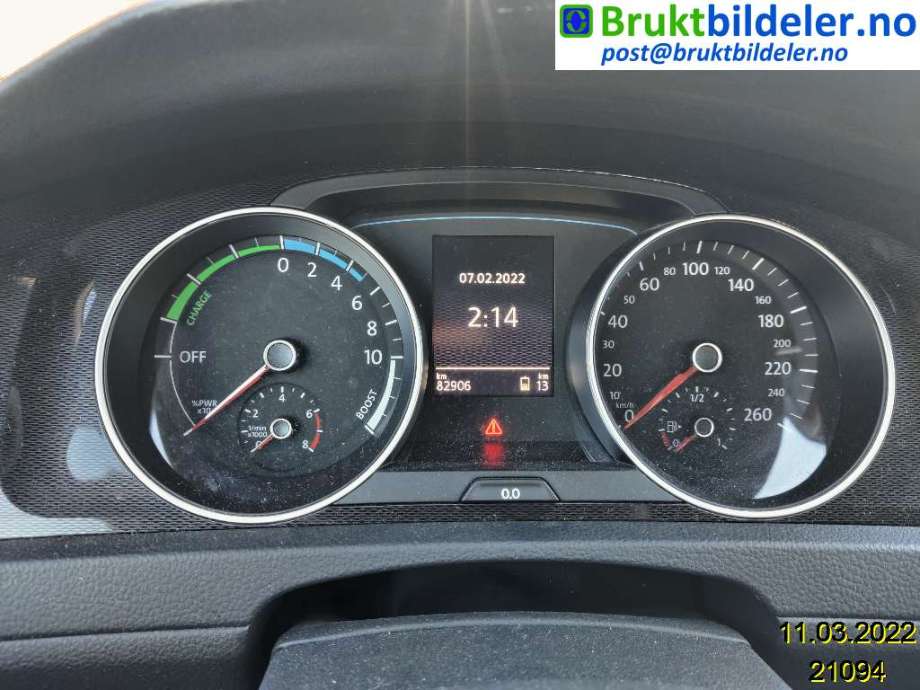 VW e-Golf 2014-2017 (Fase 1) , Motorkode: CUKB, Girkassekode: RNT