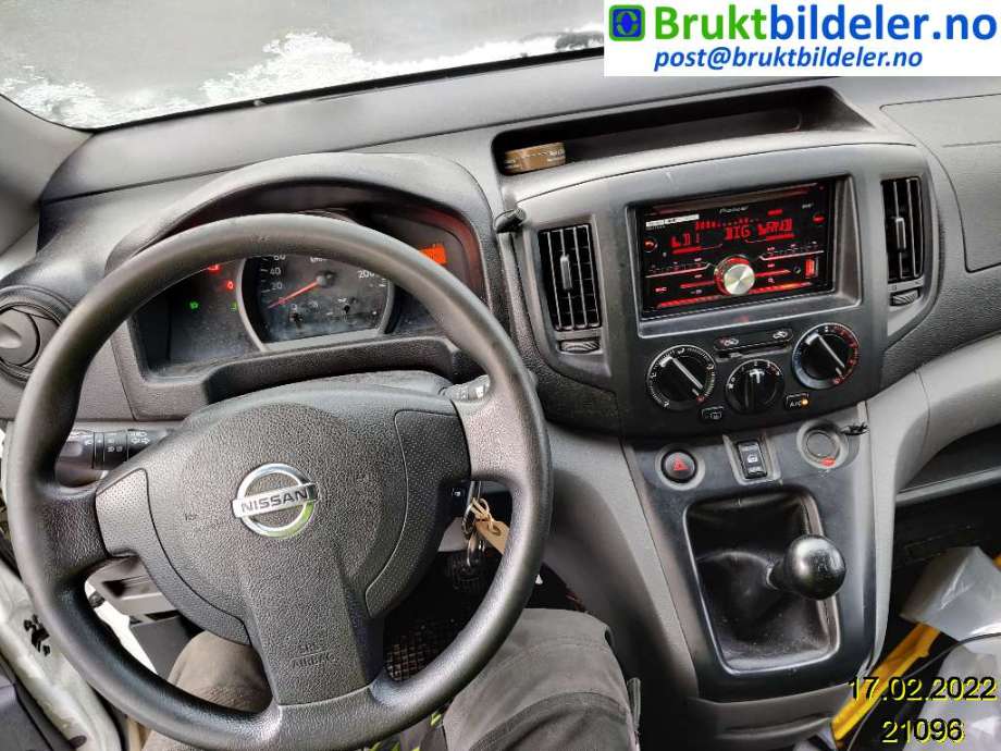 Nissan NV200 2010-2019 , Motorkode: K9K, Girkassekode: 
