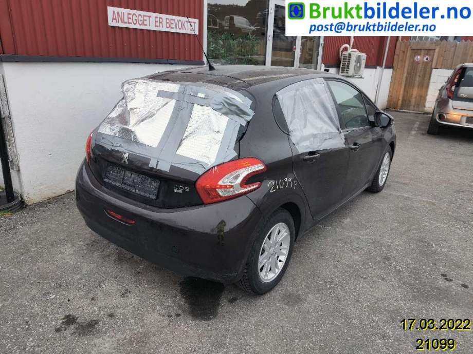 Peugeot 208 2012-2019 (Type I) , Motorkode: 8HP;8HR, Girkassekode: 
