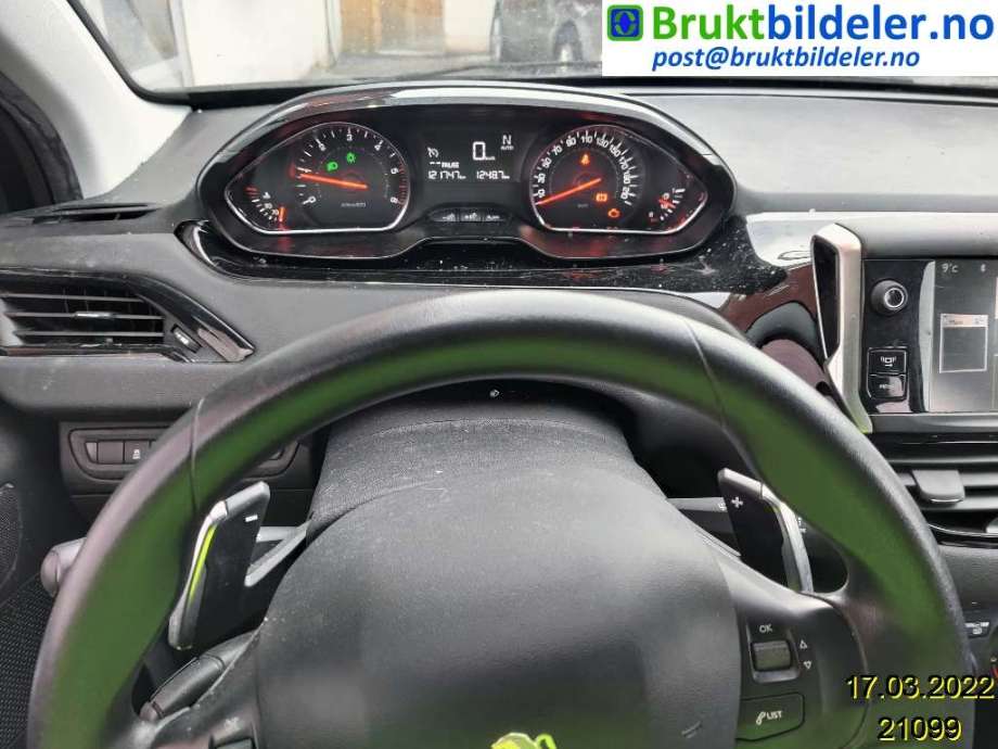 Peugeot 208 2012-2019 (Type I) , Motorkode: 8HP;8HR, Girkassekode: 