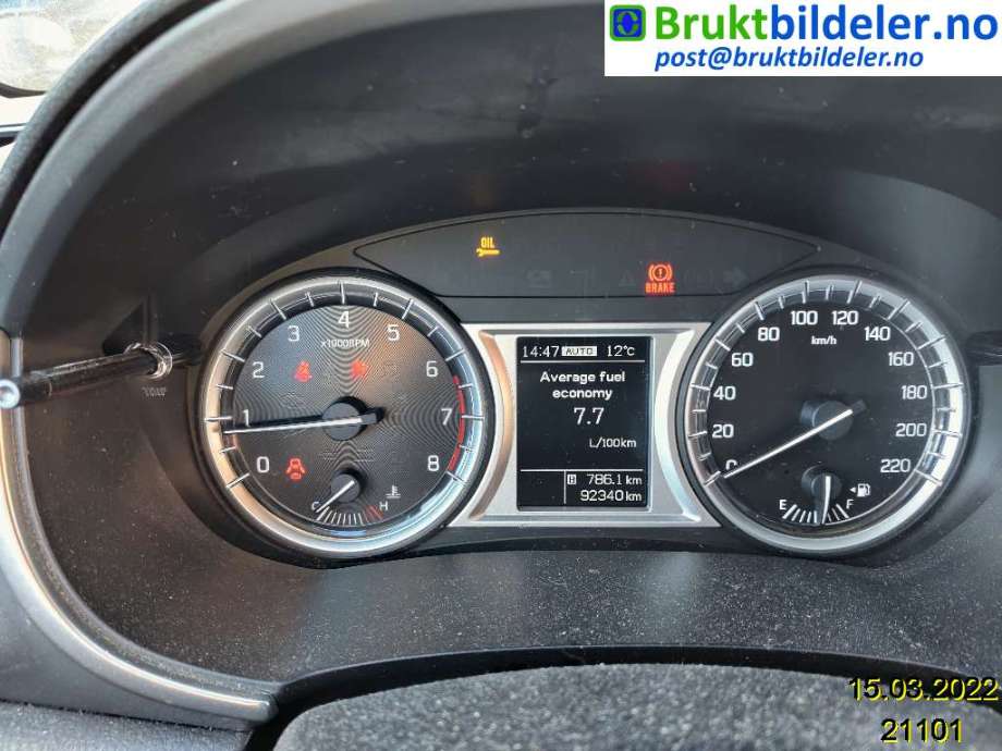 Suzuki Vitara 2015-->> (Type IV) , Motorkode: M16A, Girkassekode: 