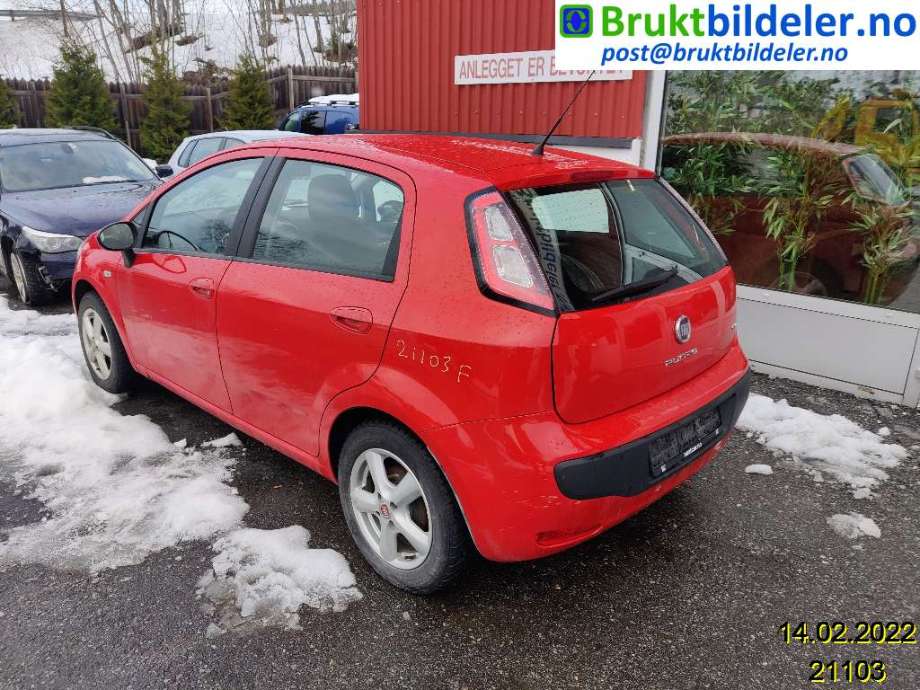 Fiat Punto 2010-->> (Type III, Fase 2) EVO EVO, Motorkode: 199.A9.000, Girkassekode: 