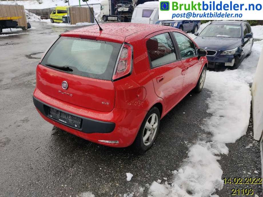 Fiat Punto 2010-->> (Type III, Fase 2) EVO EVO, Motorkode: 199.A9.000, Girkassekode: 