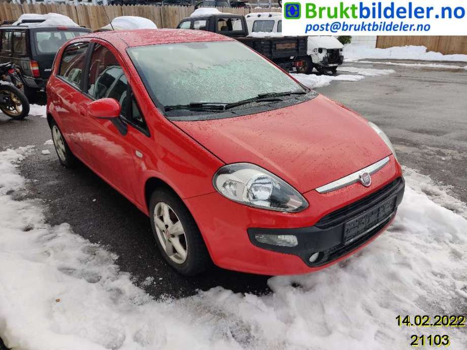 Fiat Punto 2010-->> (Type III, Fase 2) EVO EVO, Motorkode: 199.A9.000, Girkassekode: 