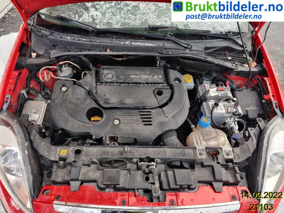 Fiat Punto 2010-->> (Type III, Fase 2) EVO EVO, Motorkode: 199.A9.000, Girkassekode: 