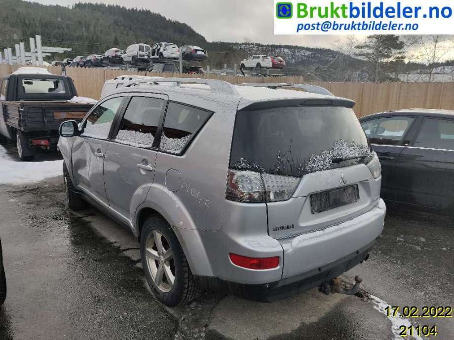 Mitsubishi Outlander 2007-2010 (Type II, Fase 1) , Motorkode: BSY, Girkassekode: 
