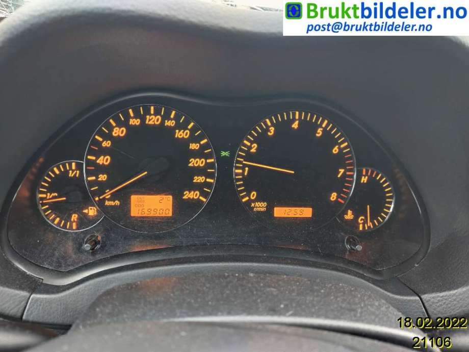 Toyota Avensis 2003-2008 (Type II) , Motorkode: 1ZZ-FE, Girkassekode: