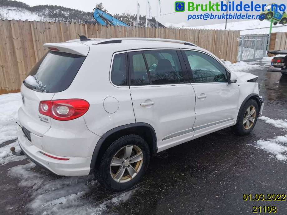 VW Tiguan 2011-2016 (Type I, Fase 2) , Motorkode: CFFB, Girkassekode: 
