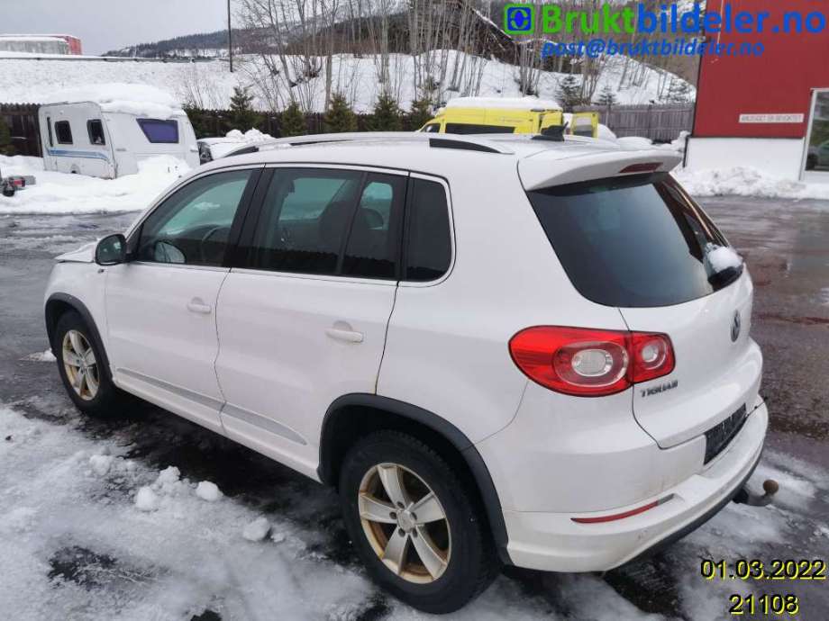 VW Tiguan 2011-2016 (Type I, Fase 2) , Motorkode: CFFB, Girkassekode: 