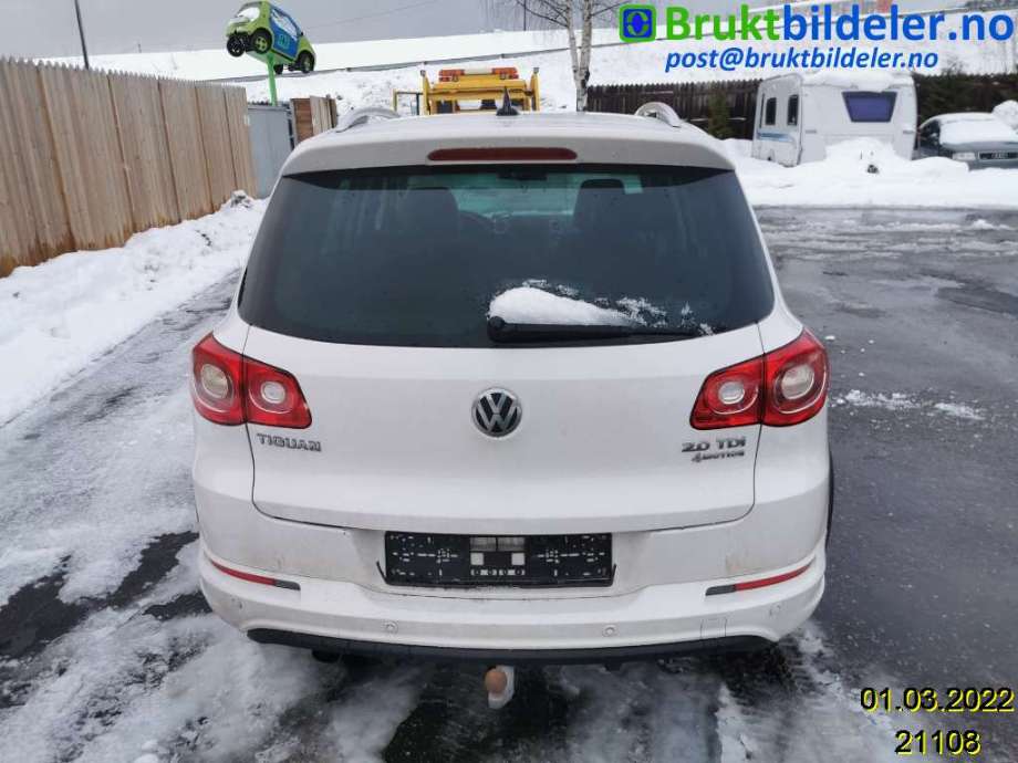 VW Tiguan 2011-2016 (Type I, Fase 2) , Motorkode: CFFB, Girkassekode: 