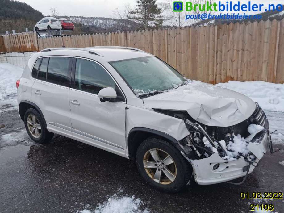 VW Tiguan 2011-2016 (Type I, Fase 2) , Motorkode: CFFB, Girkassekode: 