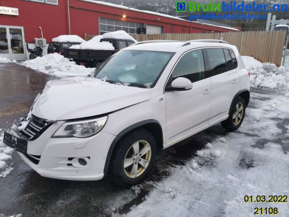 VW Tiguan 2011-2016 (Type I, Fase 2) , Motorkode: CFFB, Girkassekode: 