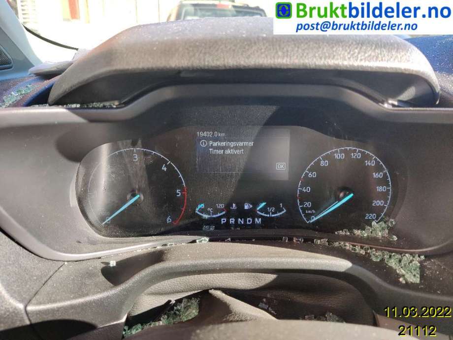 Ford Transit Connect 2018-->> Type II, Fase 2 , Motorkode: ZTGA, Girkassekode: 