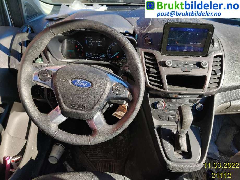 Ford Transit Connect 2018-->> Type II, Fase 2 , Motorkode: ZTGA, Girkassekode: 