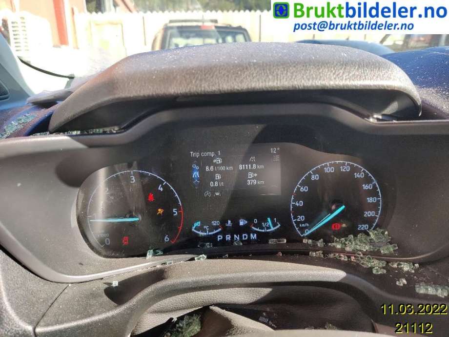Ford Transit Connect 2018-->> Type II, Fase 2 , Motorkode: ZTGA, Girkassekode: 