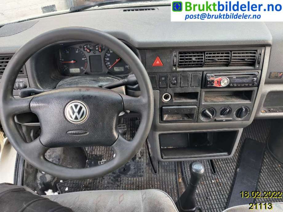 VW Transporter / Caravelle 1990-2003 (T4) (T4), Motorkode: AJT;AYY, Girkassekode: