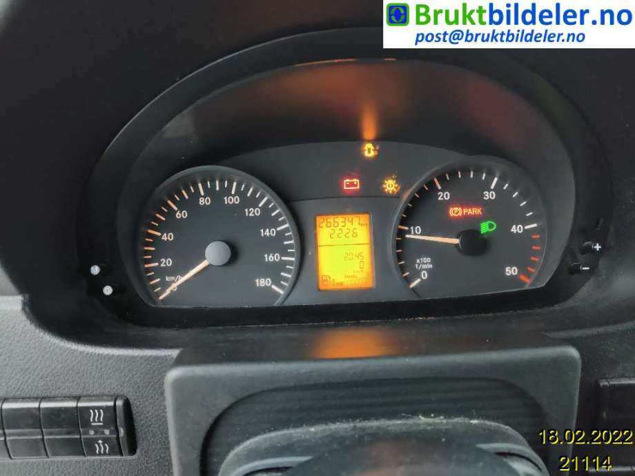 Mercedes Sprinter 2006-2013 (Fase 1) (906) (906), Motorkode: OM646.986, Girkassekode: