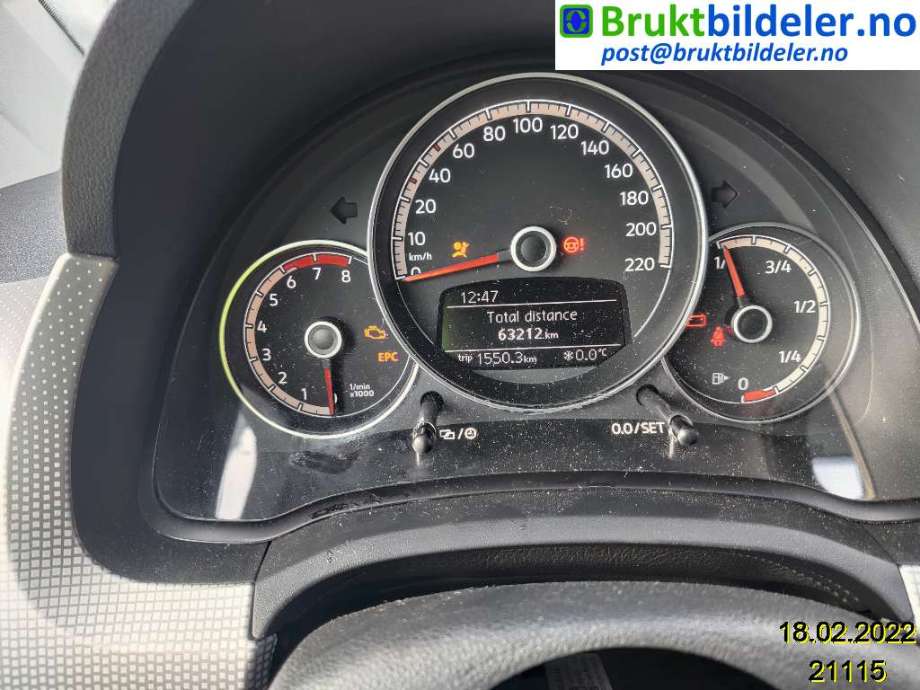 VW E-Up 2013-2019 , Motorkode: CHYA, Girkassekode: 