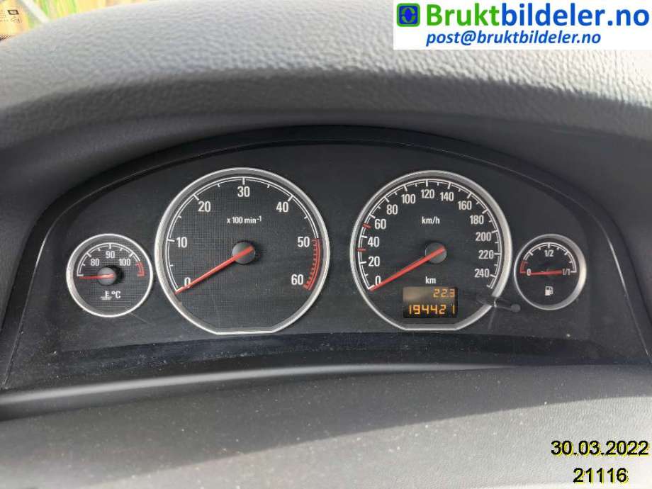 Opel Vectra C 2005-2008 (Type II) , Motorkode: Z19DTL, Girkassekode: 