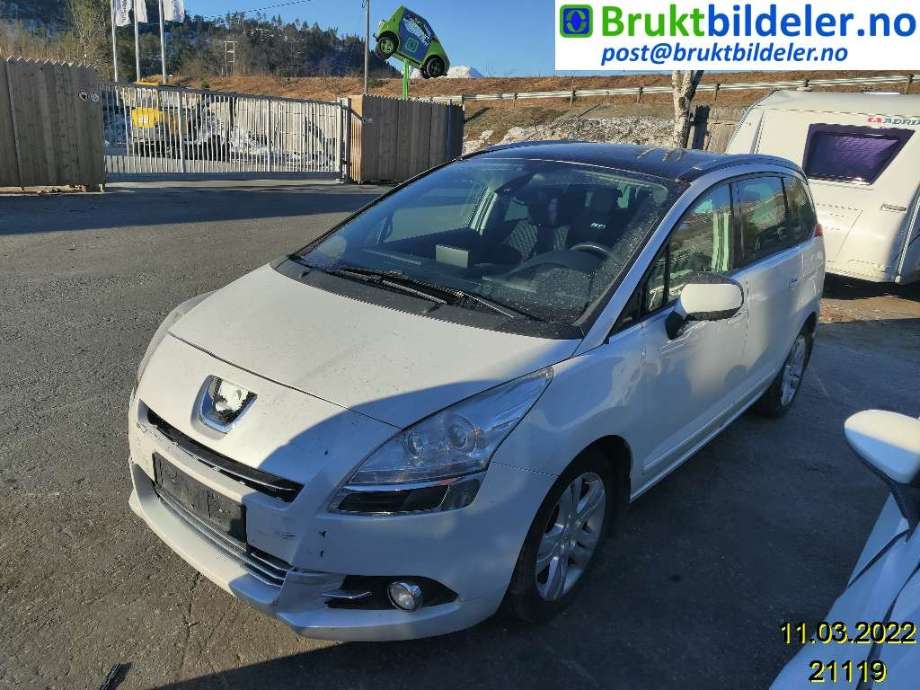 Peugeot 5008 2010-2017 (Type I) , Motorkode: 9HR, Girkassekode: 6-TRINNS MANUELL GIR
