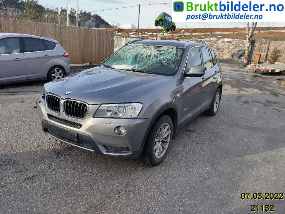 BMW X3 2010-2017 (F25) (F25), Motorkode: N47-D20C, Girkassekode: 